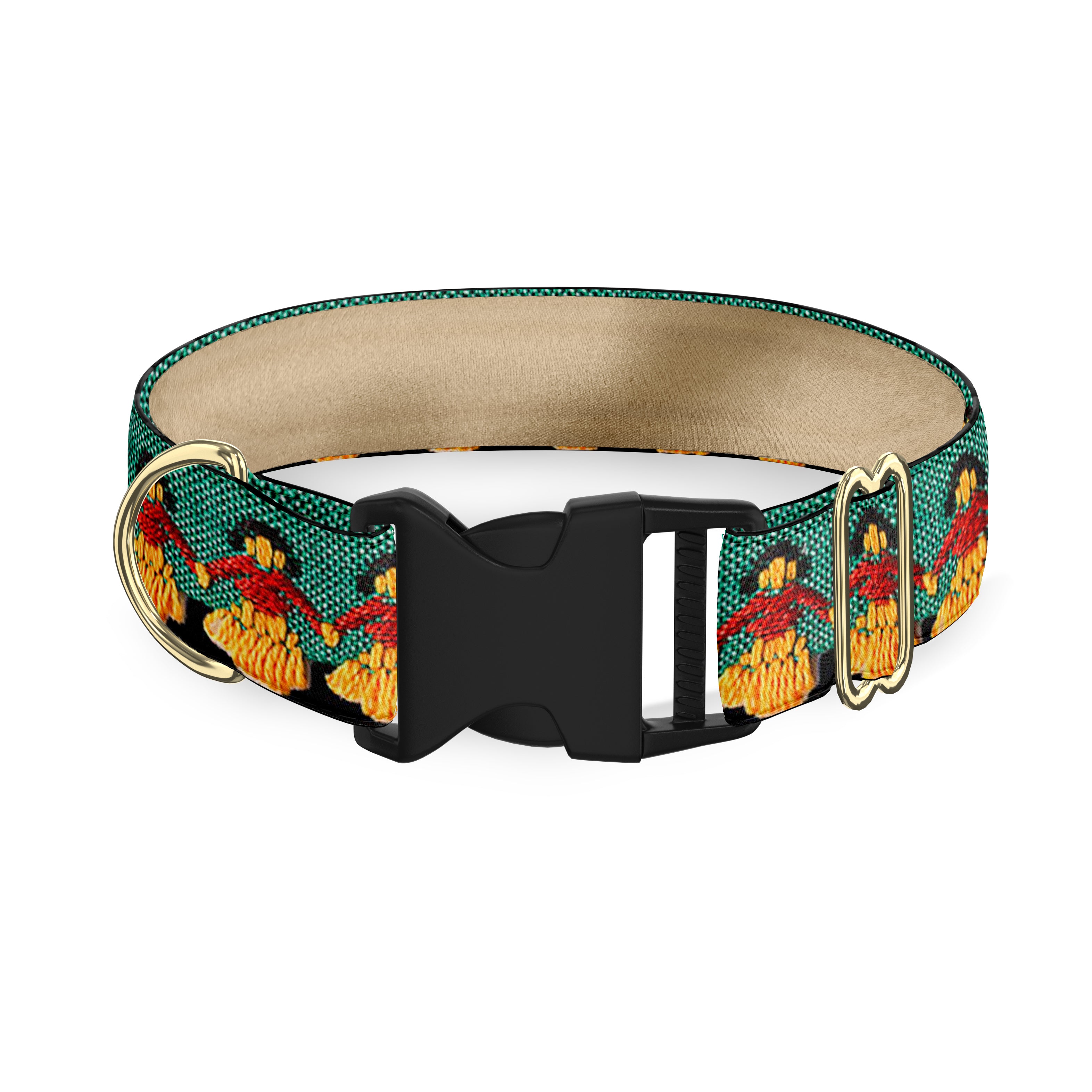 Hula Girls 5/8" Dog Collar