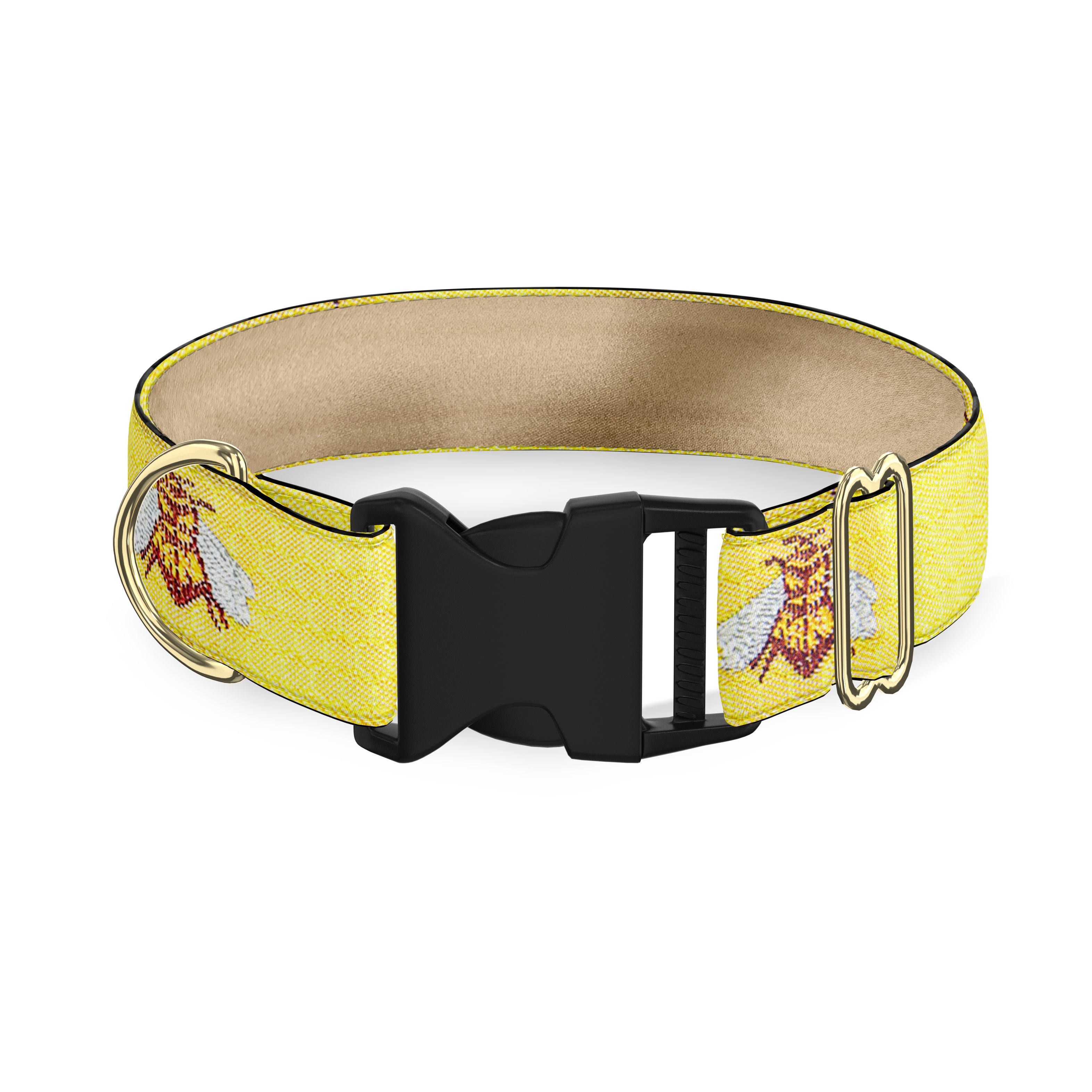 Royal Bees Dog Collar