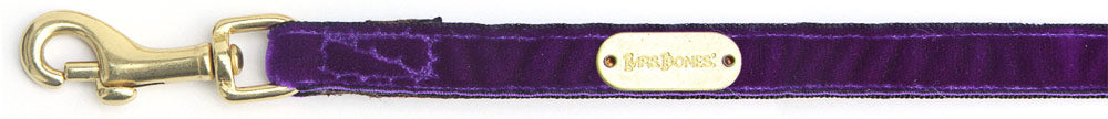 Purple Velvet Leash